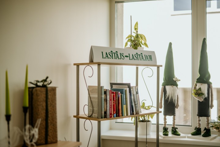 Lēdurgas bibliotēka lasītājs - lasītājam